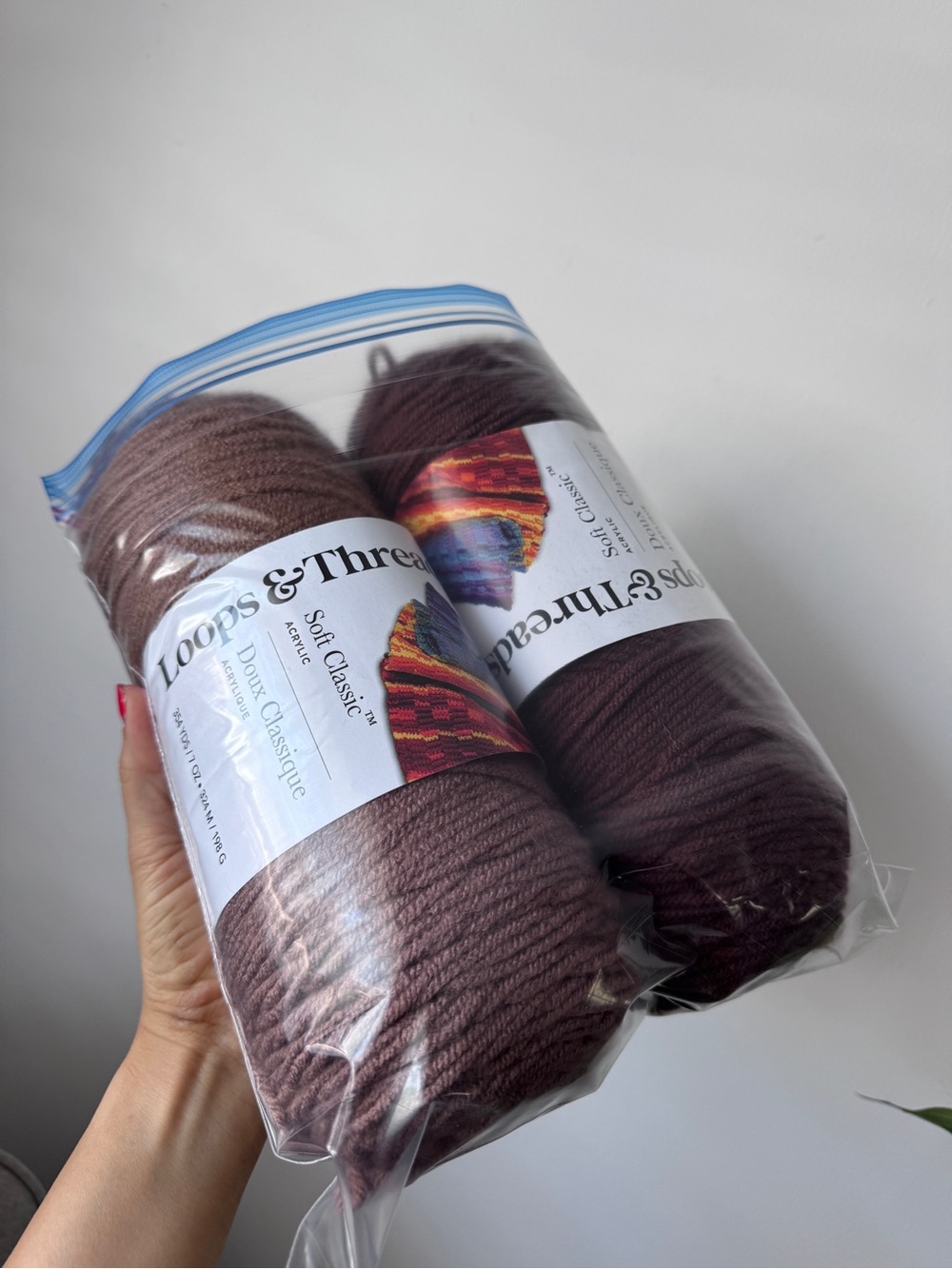 Loops & Threads Soft Classic Yarn - 100% acrylic